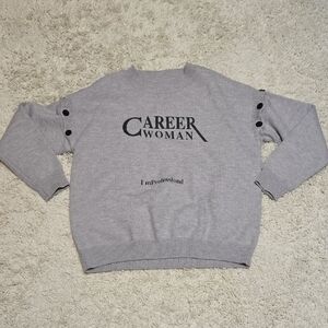 3/$10 Cozy Gray Knit Sweater